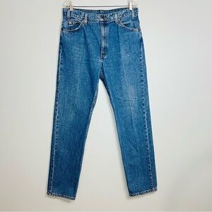 Vintage Levi’s Blue 505 Straight Leg Orange Tab Jeans 36W